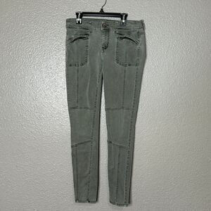 American Eagle Army green super stretch Jegging size 4 Regular